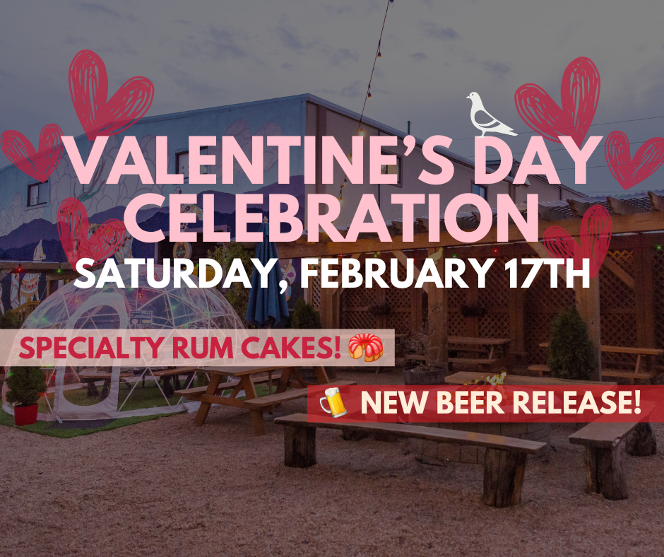 Valentine's Day Celebration Eavesdrop Brewery