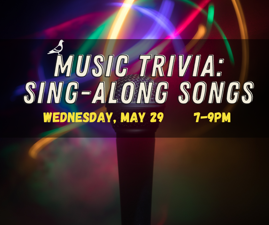 Music Trivia SingAlong Songs Eavesdrop Brewery